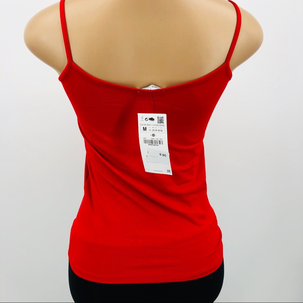 4 for $25 SALE!!!! Zara Spaghetti Strap Tank Top - Picture 4 of 8